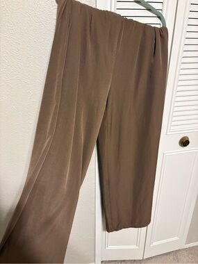 Princess Polly Brown Wide-Leg Trousers